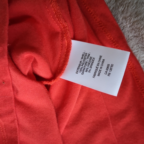 2/$20 Reitmans EUC Orange Tank - Picture 2 of 7